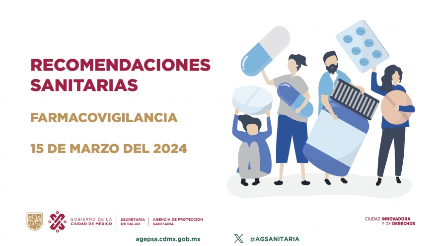 RECOMENDACIONES SANITARIAS FARMACOVIGILANCIA 15 DE MARZO DEL 2024